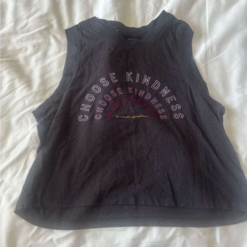 Spiritual Ganster Choose Kindness Cropped Tank